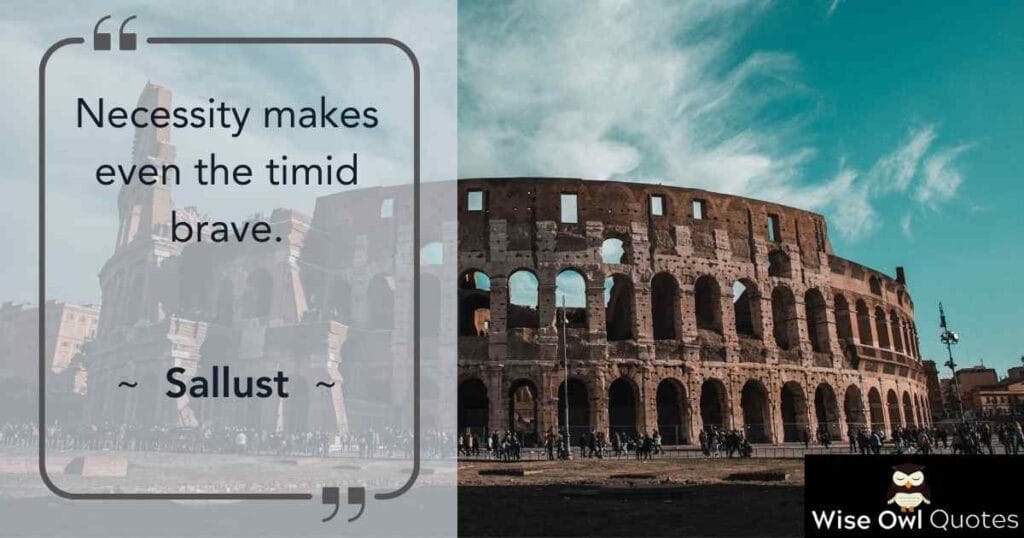 Sallust quotes