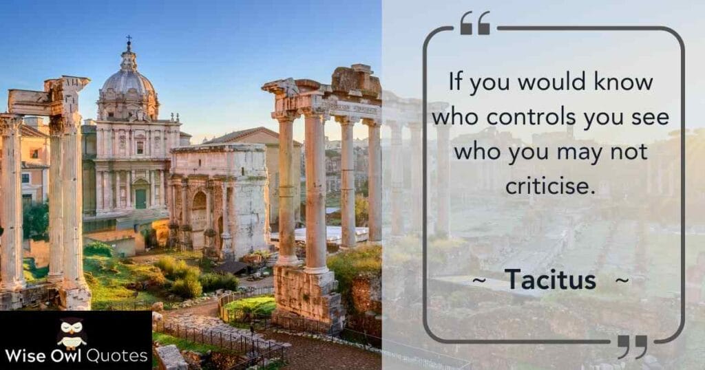 Tacitus quotes